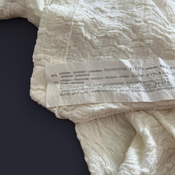 ✨ Zara Girls Textured Blouse Top - Size 10 ✨ - Picture 7 of 8